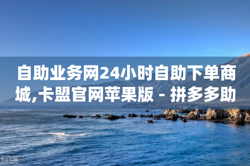 自助业务网24小时自助下单商城,卡盟官网苹果版 - 拼多多助力网站全网最低价 - pdd现金大转盘助力软件-第1张图片-靖非智能科技传媒