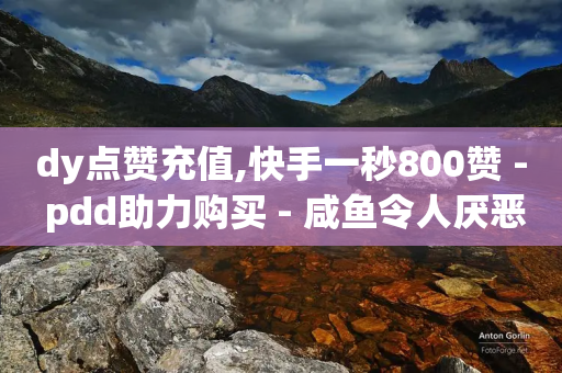 dy点赞充值,快手一秒800赞 - pdd助力购买 - 咸鱼令人厌恶的几种砍价-第1张图片-靖非智能科技传媒