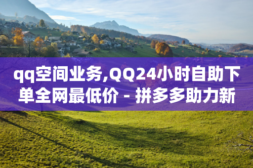 qq空间业务,QQ24小时自助下单全网最低价 - 拼多多助力新用户网站 - 拼多多积分后面还有什么集卡-第1张图片-靖非智能科技传媒