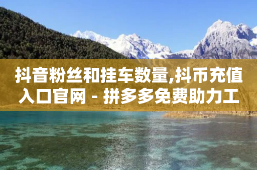 抖音粉丝和挂车数量,抖币充值入口官网 - 拼多多免费助力工具最新版 - 拼多多助力享免单怎么没有了-第1张图片-靖非智能科技传媒