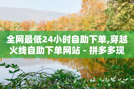 全网最低24小时自助下单,穿越火线自助下单网站 - 拼多多现金大转盘助力 - 拼多多助力11个元宝能成功吗