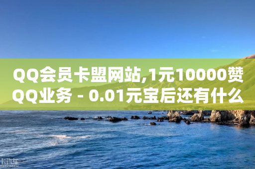 QQ会员卡盟网站,1元10000赞QQ业务 - 0.01元宝后还有什么套路 - 触动精灵-第1张图片-靖非智能科技传媒