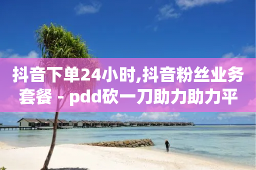 抖音下单24小时,抖音粉丝业务套餐 - pdd砍一刀助力助力平台官网 - 拼多多黄峥