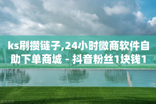 ks刷攒链子,24小时微商软件自助下单商城 - 抖音粉丝1块钱10个 - qq怎么买空间访问量