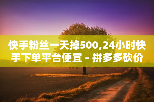 快手粉丝一天掉500,24小时快手下单平台便宜 - 拼多多砍价有几个阶段 - 拼多多助力互助平台