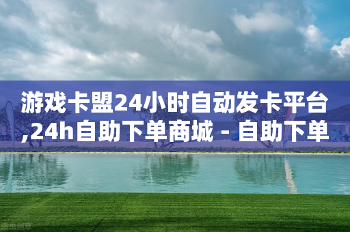 游戏卡盟24小时自动发卡平台,24h自助下单商城 - 自助下单拼多多 - 投诉拼多多大转盘客服给补偿-第1张图片-靖非智能科技传媒