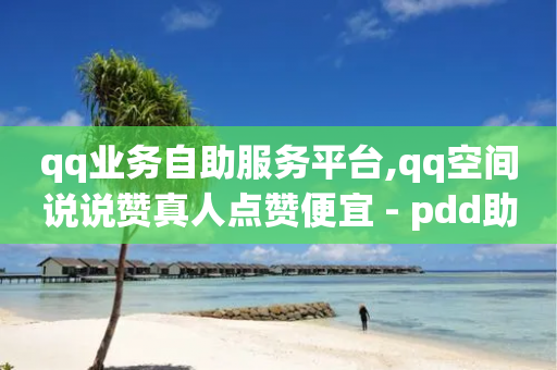 qq业务自助服务平台,qq空间说说赞真人点赞便宜 - pdd助力平台 - 拼多多无货源拍单软件-第1张图片-靖非智能科技传媒