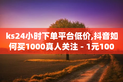 ks24小时下单平台低价,抖音如何买1000真人关注 - 1元1000粉 下单平台 - qq点赞24自助服务