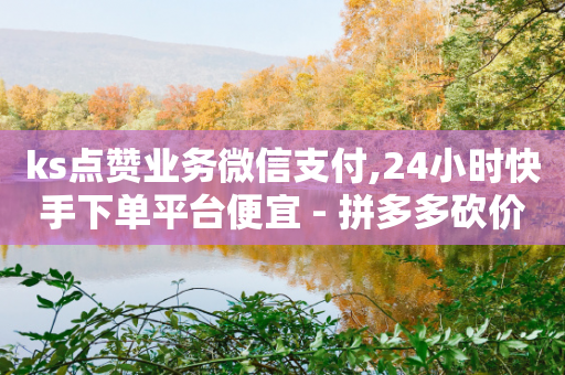 ks点赞业务微信支付,24小时快手下单平台便宜 - 拼多多砍价下单平台 - 拼多多提现700元需要几到关