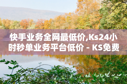 快手业务全网最低价,Ks24小时秒单业务平台低价 - KS免费双击 - 快手24小时服务平台