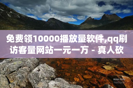 免费领10000播放量软件,qq刷访客量网站一元一万 - 真人砍价助力网 - 项目网-第1张图片-靖非智能科技传媒