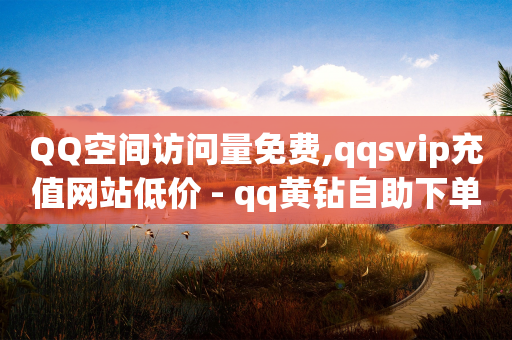 QQ空间访问量免费,qqsvip充值网站低价 - qq黄钻自助下单 - 全网最低业务平台便宜快手-第1张图片-靖非智能科技传媒