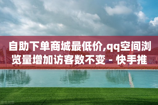 自助下单商城最低价,qq空间浏览量增加访客数不变 - 快手推广消耗数据是什么意思 - vip会员货源批发网站