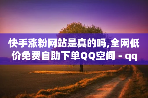 快手涨粉网站是真的吗,全网低价免费自助下单QQ空间 - qq自助下单24小时平台 - 快手推广引流网址有哪些-第1张图片-靖非智能科技传媒