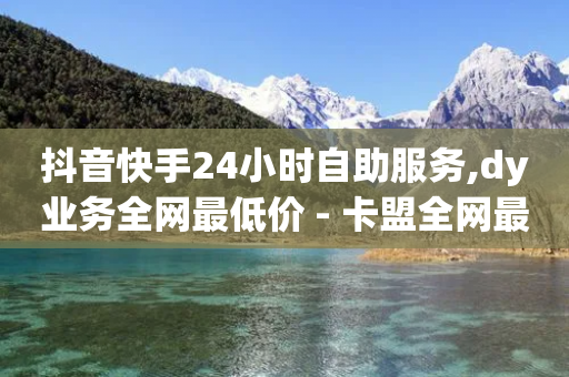 抖音快手24小时自助服务,dy业务全网最低价 - 卡盟全网最低价业务平台官网 - 冰点卡盟-第1张图片-靖非智能科技传媒