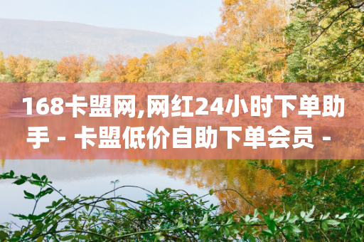 168卡盟网,网红24小时下单助手 - 卡盟低价自助下单会员 - qq年卡超级会员活动价-第1张图片-靖非智能科技传媒