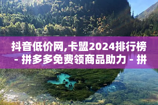 抖音低价网,卡盟2024排行榜 - 拼多多免费领商品助力 - 拼多多如何助力朋友-第1张图片-靖非智能科技传媒