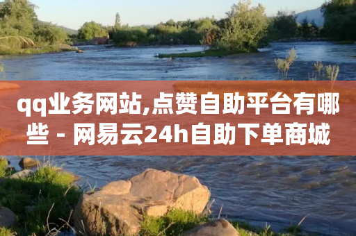 qq业务网站,点赞自助平台有哪些 - 网易云24h自助下单商城 - 易涨网自助下单app-第1张图片-靖非智能科技传媒