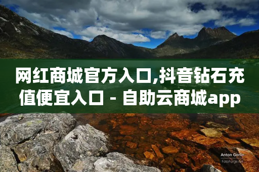 网红商城官方入口,抖音钻石充值便宜入口 - 自助云商城app软件 - 网红商城苹果下载