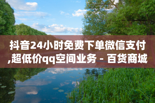 抖音24小时免费下单微信支付,超低价qq空间业务 - 百货商城自助下单 - 抖音dy播放量软件-第1张图片-靖非智能科技传媒