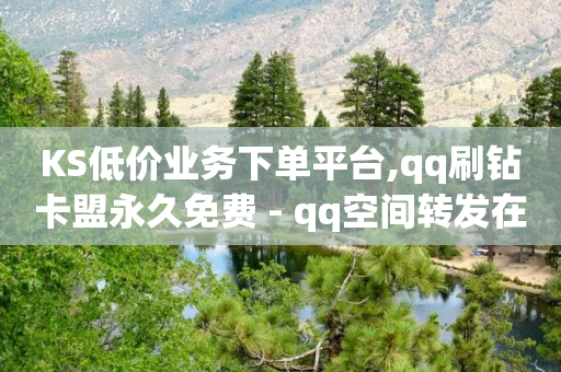 KS低价业务下单平台,qq刷钻卡盟永久免费 - qq空间转发在线下单 - QQ点赞充值