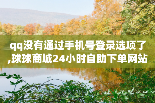 qq没有通过手机号登录选项了,球球商城24小时自助下单网站 - 拼多多无限助力神器免费 - 运费险全自动软件