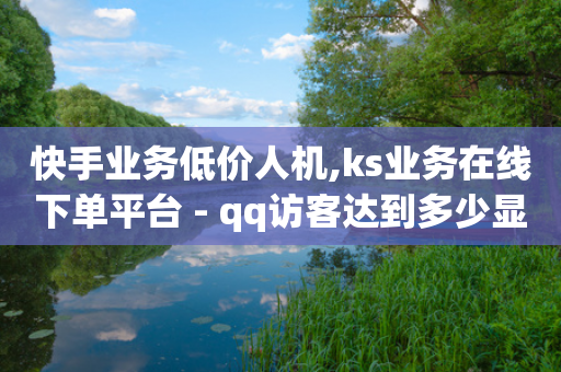 快手业务低价人机,ks业务在线下单平台 - qq访客达到多少显示万 - 小红书低价买号平台