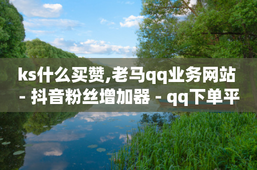 ks什么买赞,老马qq业务网站 - 抖音粉丝增加器 - qq下单平台全网最低价-第1张图片-靖非智能科技传媒