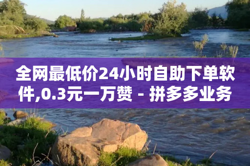 全网最低价24小时自助下单软件,0.3元一万赞 - 拼多多业务网24小时自助下单 - 拼多多官网网址