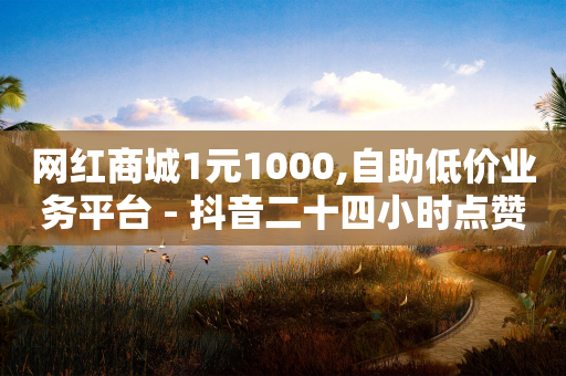 网红商城1元1000,自助低价业务平台 - 抖音二十四小时点赞自助平台 - 快手协议人气自助平台有哪些-第1张图片-靖非智能科技传媒