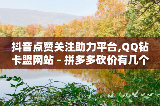 抖音点赞关注助力平台,QQ钻卡盟网站 - 拼多多砍价有几个阶段 - 购买砍一刀推广软件-第1张图片-靖非智能科技传媒