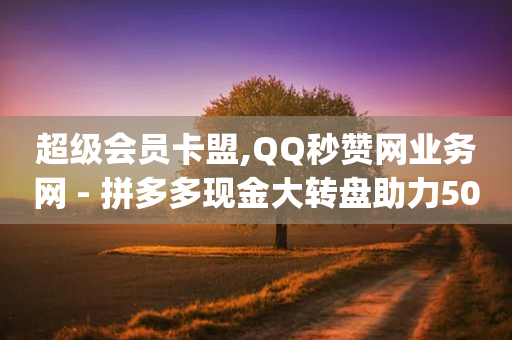 超级会员卡盟,QQ秒赞网业务网 - 拼多多现金大转盘助力50元 - 拼多多破解脚本pinduoduo