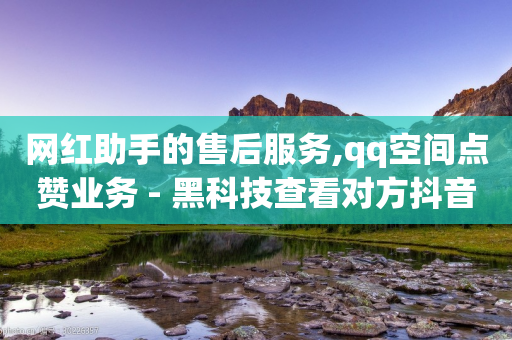 网红助手的售后服务,qq空间点赞业务 - 黑科技查看对方抖音关注了谁 - 口碑最好的阅读软件-第1张图片-靖非智能科技传媒