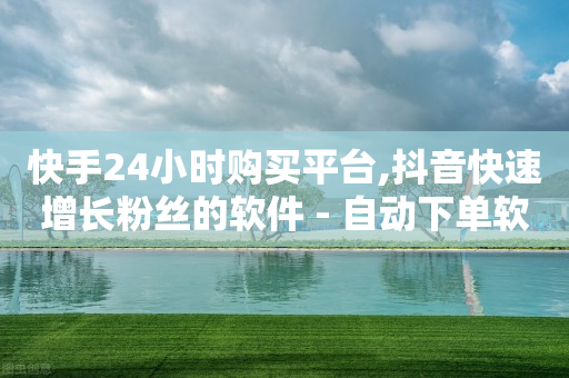 快手24小时购买平台,抖音快速增长粉丝的软件 - 自动下单软件 - 网红速成点赞-第1张图片-靖非智能科技传媒