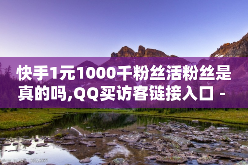 快手1元1000千粉丝活粉丝是真的吗,QQ买访客链接入口 - 卡盟排行榜第一的卡盟平台 - QQ空间访问量在线下单