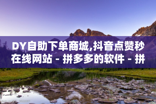 DY自助下单商城,抖音点赞秒在线网站 - 拼多多的软件 - 拼多多助力成功截图