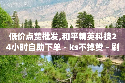 低价点赞批发,和平精英科技24小时自助下单 - ks不掉赞 - 刷qqvip网站卡盟-第1张图片-靖非智能科技传媒