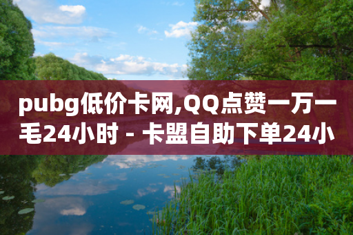 pubg低价卡网,QQ点赞一万一毛24小时 - 卡盟自助下单24小时平台 - 免费领取10000播放量