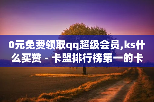 0元免费领取qq超级会员,ks什么买赞 - 卡盟排行榜第一的卡盟平台 - qq业务网站梓豪-第1张图片-靖非智能科技传媒