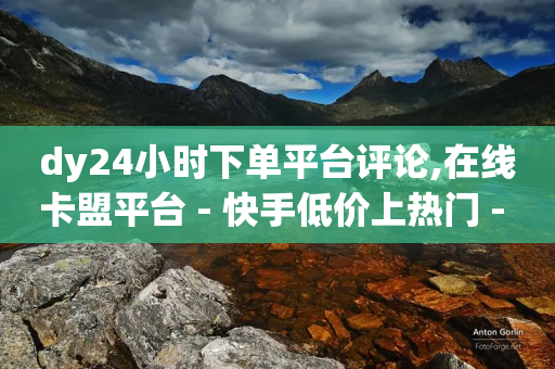 dy24小时下单平台评论,在线卡盟平台 - 快手低价上热门 - 直播间人气互动真人下单-第1张图片-靖非智能科技传媒