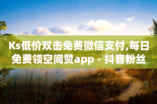 Ks低价双击免费微信支付,每日免费领空间赞app - 抖音粉丝投了钱会兽多久 - qq业务自动发卡网-第1张图片-靖非智能科技传媒