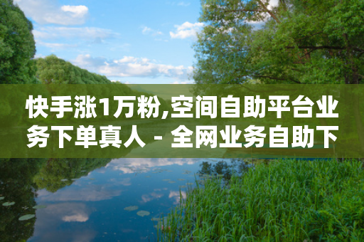 快手涨1万粉,空间自助平台业务下单真人 - 全网业务自助下单商城 - 拼多多破解版无限助力-第1张图片-靖非智能科技传媒