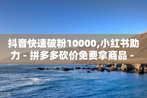 抖音快速破粉10000,小红书助力 - 拼多多砍价免费拿商品 - 遇到拼多多吞刀-第1张图片-靖非智能科技传媒