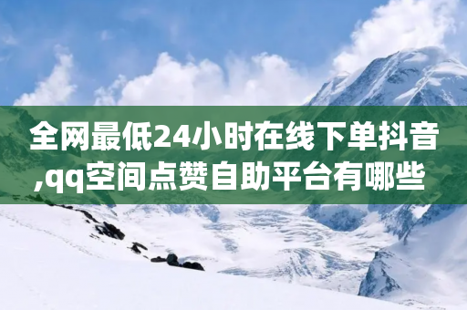 全网最低24小时在线下单抖音,qq空间点赞自助平台有哪些 - pdd助力网站 - pdd互助QQ群号码-第1张图片-靖非智能科技传媒