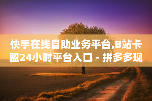 快手在线自助业务平台,B站卡盟24小时平台入口 - 拼多多现金大转盘助力50元 - 拼多多app官方下载2024-第1张图片-靖非智能科技传媒