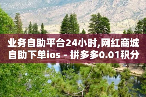 业务自助平台24小时,网红商城自助下单ios - 拼多多0.01积分后面是什么 - 拼多多现金大转盘网址-第1张图片-靖非智能科技传媒