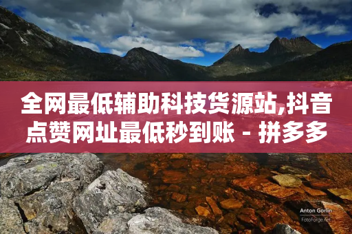 全网最低辅助科技货源站,抖音点赞网址最低秒到账 - 拼多多助力一元十刀怎么弄 - 拼多多600元最后一分技巧-第1张图片-靖非智能科技传媒