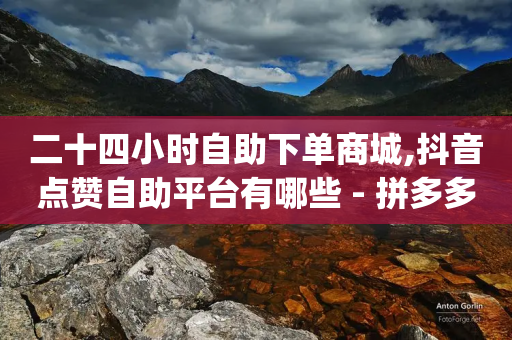 二十四小时自助下单商城,抖音点赞自助平台有哪些 - 拼多多700元是诈骗吗 - 哪个app比拼多多便宜-第1张图片-靖非智能科技传媒