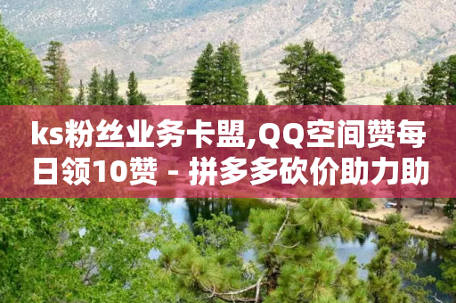 ks粉丝业务卡盟,QQ空间赞每日领10赞 - 拼多多砍价助力助手 - 骗700块钱能不能报警-第1张图片-靖非智能科技传媒