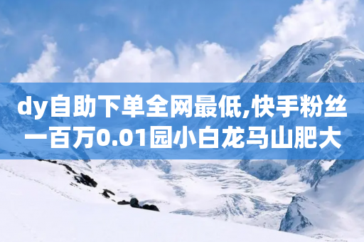 dy自助下单全网最低,快手粉丝一百万0.01园小白龙马山肥大地房产装修网站 - 卡盟自助下单24小时 - 拼多多访客流量软件-第1张图片-靖非智能科技传媒